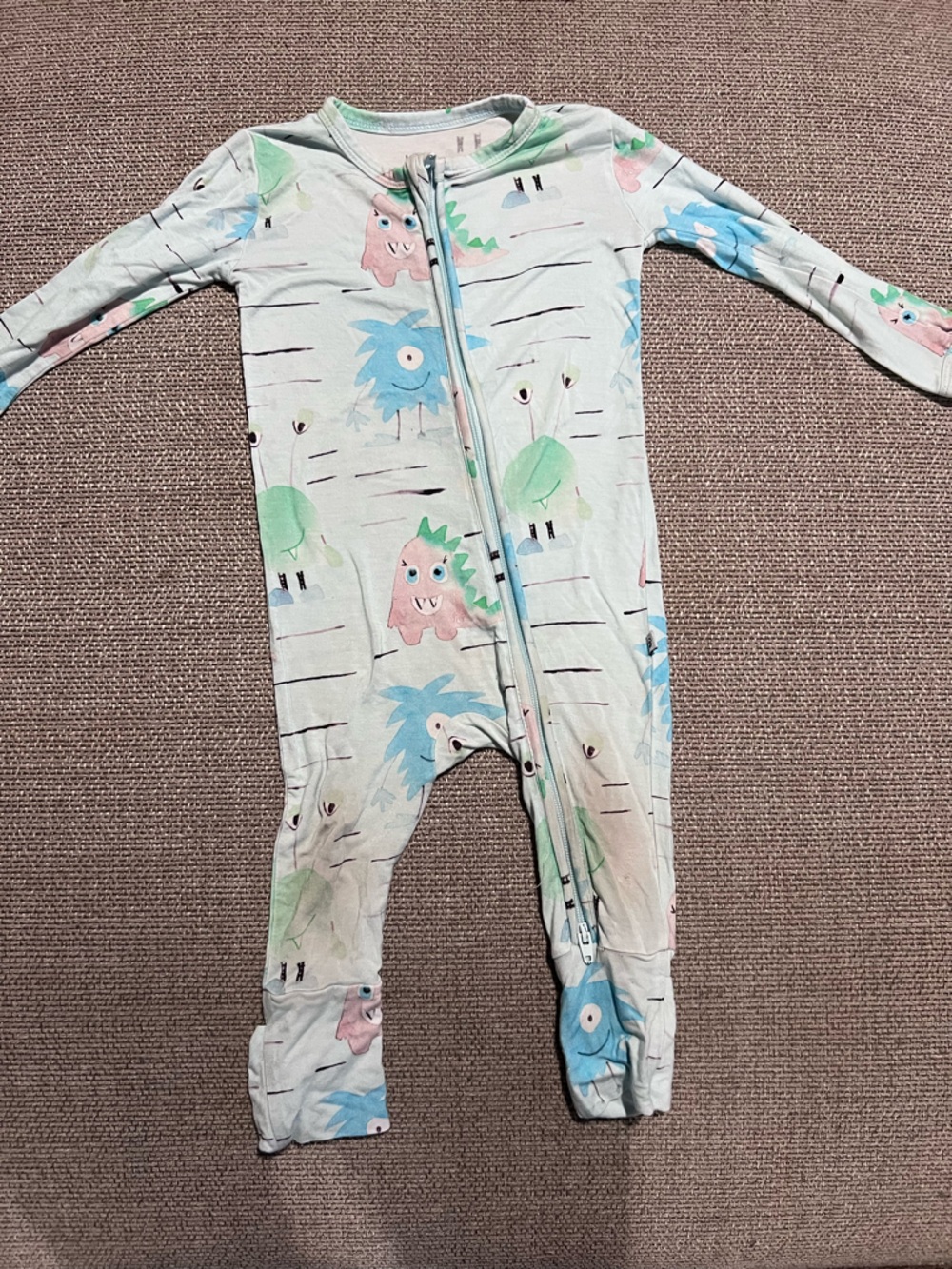 Birdie Bean Bamboo Monster Pajamas